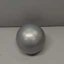 ProsourceFit Weighted Toning Exercise Balls for Pilates, Yoga, Strength Training and Physical Therapy, Silver 6lb