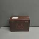 Wireless Bras for Women, Seamless Full Coverage Comfortable Soft V Neck No Underwire Support Push Up Everyday Bra (Small, Brown)