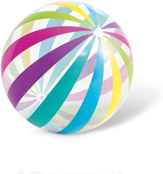 Intex Jumbo Inflatable Ball with Colorful Dot Pattern, Multi, 42"