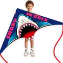 Kites Easy to Fly for Kids and Adults& Beginner, Outdoor Kite for Boys & Girls Toy,Perfect for Beaches and Parks & Family Fun (Ocean Overlord, 1)