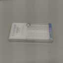 BTArtbox Press On Nails  White French Tip Press on Nails Square, Glue On Nails for Wedding Gift, Supremely Fit & Natural Stick On Nails in 15 Sizes  30 Fake Nails Kit, Classic French