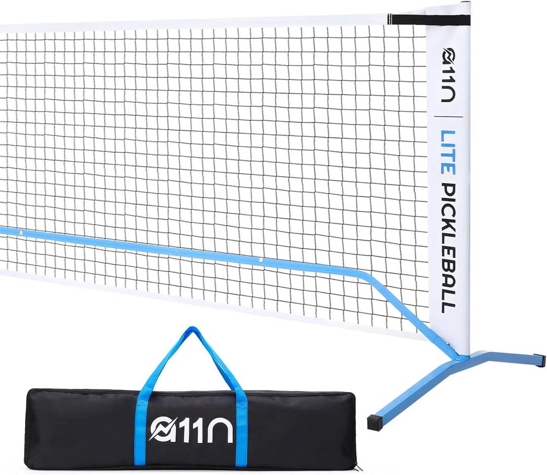 A11N SPORTS Portable Pickleball Net - 22ft Regulation Size Net with Carrying Bag