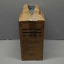 Gardner Pet Automatic Gravity Cat Food Feeder and Water Dispenser Stainless Steel Two-in-One Set Large Capacity Dispenser for Pets Dogs, Puppies, Kittens-(0.8 Gallons x 2) (Black)