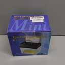 Portable Paper Shredder USB Mini Paper Shredder with Letter Opener Battery Powered A6/Folded A4 Paper Cutting Machine for Office Home School Desktop Stationery