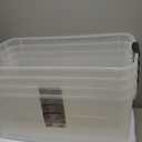 Sterilite 116 Quart Ultra Latch Storage BOX, Clear