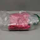 Disney Minnie Mouse Toddler Girls Sweater Dresses Long Sleeve Knit Button Front Casual Fall Winter A-Line Clothes Midi Birthday Christmas Theme Park Costume Character Print Kids Outfit Rose Red 3-4T