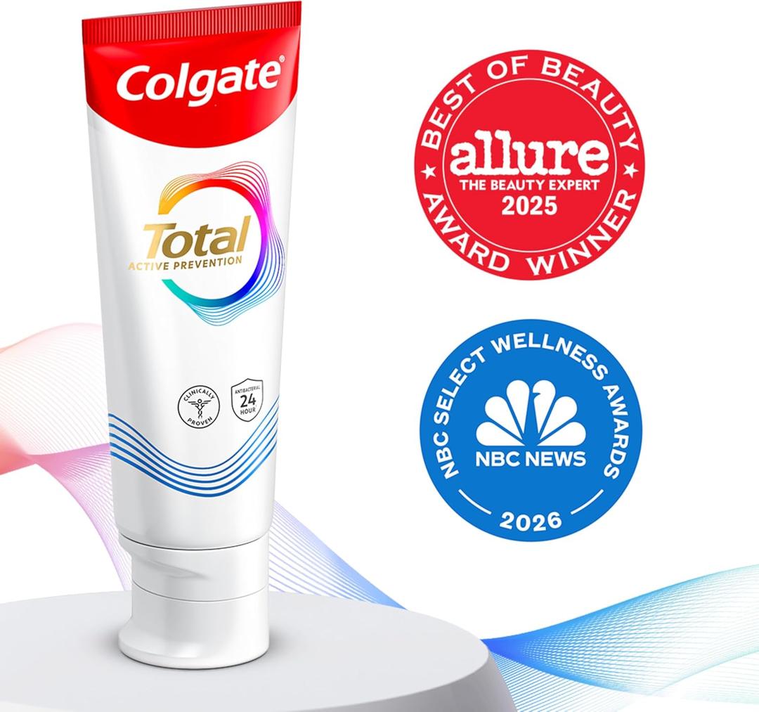 Colgate Total Whitening Gel Toothpaste, Mint Toothpaste, 5.1oz