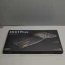 ProtoArc Backlit Bluetooth Ergonomic Keyboard, EK01 Plus Full Size Wireless Split Keyboard with Dual Bluetooth and USB, Cushioned Wrist Rest, Rechargeable, Compatible with Windows/Mac/Android, Black