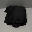 Cocktail Table Covers - 6 Pack 32x43 Inch Table Cloth - Black Fitted Stretch Spandex Round High Top Tablecloth for Party, Bar, Birthday, Pub, Banquet