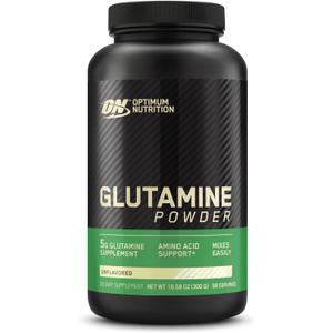 Optimum Nutrition L-Glutamine Muscle Recovery Powder, 300g, Unflavored, 58 Servings (EXP 05/12/28)