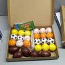 Valentines Day Gifts for Kids 30Pack Valentines Cards With Sports Squeeze Balls Valentines Exchange Cards for Boys Girls School Classroom Prizes Party Favors