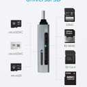 Anker SD Card Reader, 2-in-1 USB C Memory Card Reader for Digital Camera SD Card Viewer with Dual Slot for SDXC, SDHC, SD, MMC, RS-MMC, Micro SDXC,MicroSD, Micro SDHC Card, and UHS-I Cards