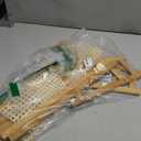 Tea and Coffee Bar Station Organizer, Bamboo Mug Holder Countertop, Matcha Stand, Cup Display Shelf, Condiment Storage Rack for Kitchen Counter, 2 Tier (17.7in)