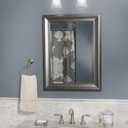 Moen YB2862CH Eva 2-Light Dual-Mount Bath Bathroom Vanity Fixture with Frosted Glass, Chrome