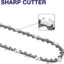 4 Pack 20 Inch Chainsaw Chain .325" Pitch .063'' Gauge 81 Drive Links Fits Stihl (PRE 2023 .063" Gauge) MS271, MS291, MS290, MS261 and more