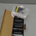 ELECTECK 5 Pack GFCI Outlets 15 Amp, Non-Tamper Resistant, Decor GFI Receptacles with LED Indicator, Ground Fault Circuit Interrupter, Wallplate Included, ETL Listed, White