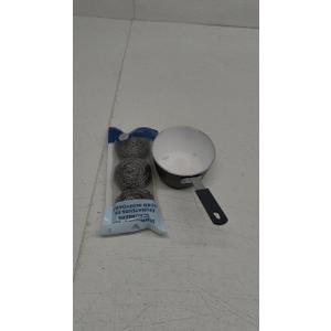 GL Soup Pot AND Jacent Everyday Stainless Steel Scourers, 3 Per Pack - 1 Pack