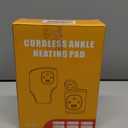 YAZHI Foot Massager 2-in-1 Warming Wrap Relax  Foot & Ankle Massager with 3 Modes & 4 Heat Levels, Portable for Home or Travel 2pack