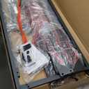 King Bed Frame, 18 Inch High 3500 lbs Metal Platform, Mattress Foundation with Steel Slat Support/No Box Spring Needed/Noise Free/Non-Slip/Easy Assembly