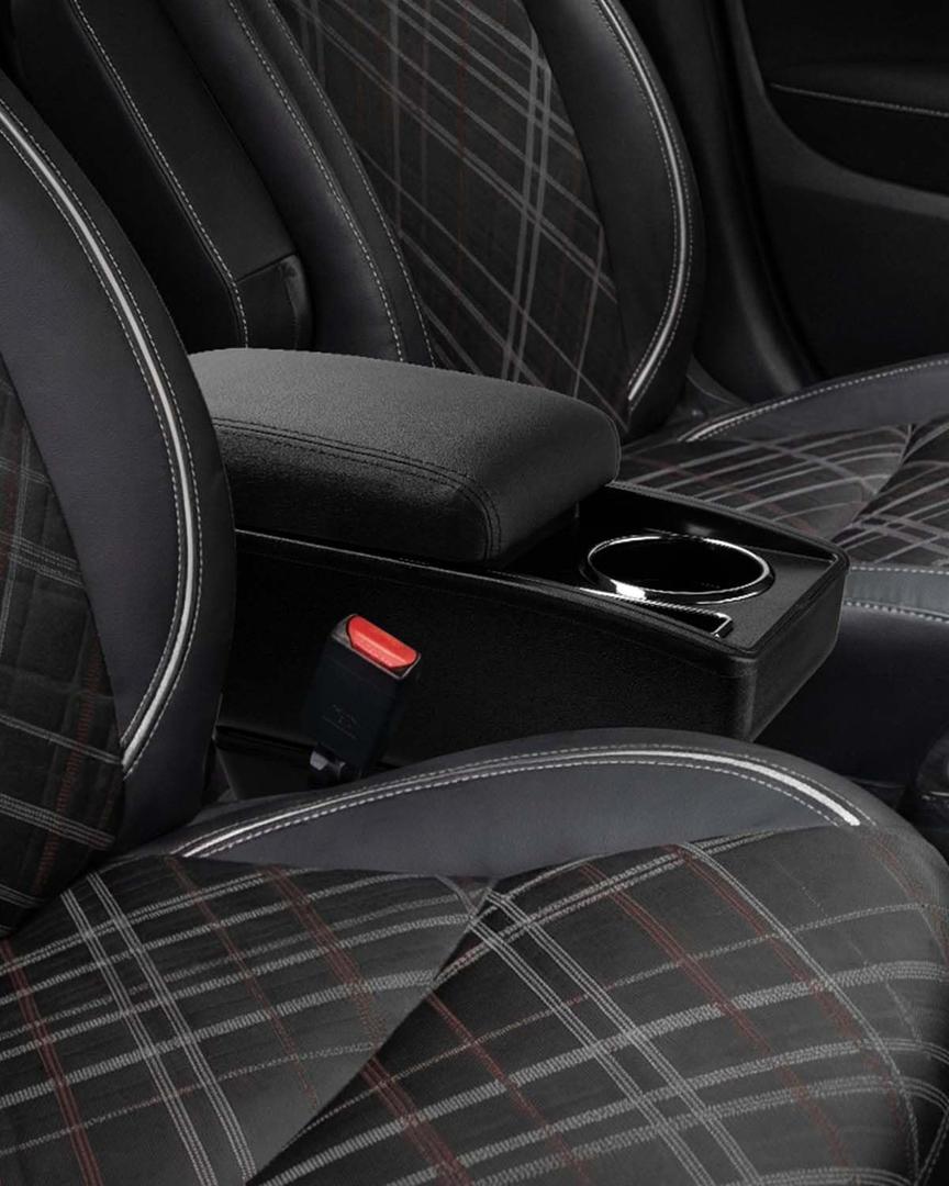 Autorder Car Armrest Box for Mitsubishi Mirage 2014-2024 Accessories Double-Layer Storage Space with Cup Holder&Phone Holder Center Console Storage Box