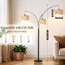 Floor Lamp with Shelves, Flower Floor Lamp for Living Room, Flower Standing Lamp with 3 Bulbs, Unique Corner Lamp with 3 Color Temperature, Foot Switch, Floral Tall Lamp for Bedroom Kids Home