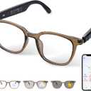 Al Smart Glasses for Women & Men, AIPowered By Live Recording/Simultaneous Interpretation/RealTime Translation Glasses, Translator Bluetooth Glasses with Photochromic Lenses, Support 160+ Languages