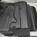 Floor Mats Cargo Mat with Backrest Mats for 2020-2025 Kia Telluride 7/8 Passenger Car Mats Accessories, All Weather TPE Protectors Cargo Liner Seat Back Covers(Floor Mats+2-in-1 Cargo Mat) (Floor Mats+2-in-1 Cargo Mat)