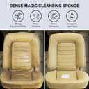 3 x 50 Pack Extra Thick Multi-Purpose Melamine Sponge,Magic Sponge Eraser,Household Extra Large Melamine Cleaning Pads No Scratches Cleaning Sponge,Floo,Bathroom,Kitchen (White)