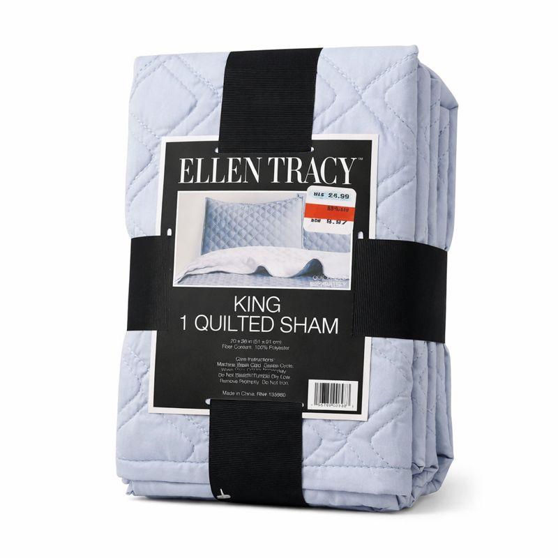 Ellen Tracy 1 King Quilted Sham 20 x 36 Inch