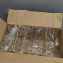 Urban Deco Gold Wine Rack Small Countertop for Cabinets  5 Wine Holder Countertop Stylish and Compact Small Wine Racks