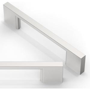 10 Pack Brushed Satin Nickel Cabinet Pulls 3.75 Inch(96mm) Kitchen Cabinet Handles Solid Zinc Alloy Cabinet Hardware Drawer Pulls