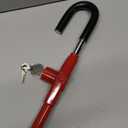 Winner International The Club CL303 Pedal to Steering Wheel Lock, Red, 5.25 Inch