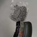 2 Pcs Matte Black Replacement Handles for Single-Hole Pots and Pans, Heat-Resistant Short Side Handle with Screws for Pressure Cooker, Steamer & Sauce Pan