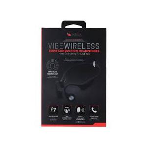 Helix ProSeries Vibe Wireless Bone Conduction Bluetooth Headphones - Black