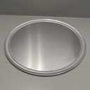 Winco Winware 18-Inch Aluminum Pizza Tray with Wide Rim, 18 Inch