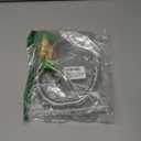 Short Metal Garden Hose with Female to Female Connector Stainless Steel Small Leader Hose for Hose Reel, Outdoor Water Hose Extension Adapter (2 ft)