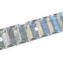 Sandbaggy Corrugated Brick Wall Tie (0.88" W x 6.56" L) - 22 Gauge Steel - Rust Resistant (Brick Ties, Corrugated, Galvanized Steel, 100, 0.88" x 6.56", CBT)