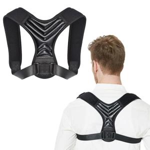 Posture Corrector, Back Brace for Women and Men, Adjustable Back Support, Shoulder Straightener for Improving Hunchback, Providing Pain Relief from Neck, Shoulder, and Upper Back (Black -UY1)
