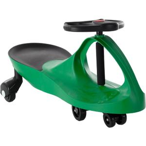 Wiggle Car - Ride on Toy for Ages 3 and Up - Toddler Ride on Toys with no Batteries, Gears, or Pedals Just Twist, Wiggle, and Go by Lil Rider (Red) (Green)