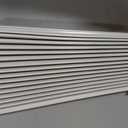 Frigidaire 18FFRACP01 Air Conditioner Side Panels, Adjustable (Expands 7-21"), 1 Count, Off-White