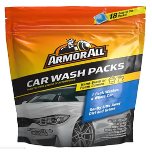 Armor All Car Wash Packs, 18 Count