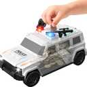 Car Piggy Bank for Kids, Electronic ATM Bank Toy with Password Code Lock and Auto Bill & Coin, Money Savings Box Mini ATM Coin Bank for Kids Age 3-12, Gift for Boys & Girls Ages 3+, White