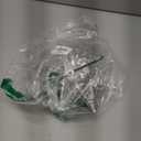 Kurt Adler 10-Light 8-Point Star Christmas Treetop, 8-Inch, Clear