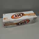 A&W Cream Soda Zero Sugar, 12 fl oz cans, 12 pack (EXP 05/29/26)