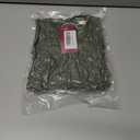 GORLYA Girl's Flutter Sleeve Stretchy A-Line Swing Flared Skater Party Dress with Pockets for 4-12 Years Kids (Olive-long Sleeve)