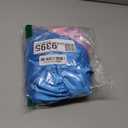 Haysandy Blue Fairy Hooded Cloak Costume, Polyester Cape Cosplay Cloak Princess Costume with Pink Ribbon for Women (3 ft)