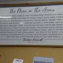 flangairy The Man In The Arena Wall Art Framed 32.3x16.5inch, Wood Motivational Wall Art for Men, Inspirational Office Decor