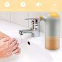Soap Dispenser, Automatic Hand Sanitizer Infrared Induction 10oz Auto Dispenser ,3 AAA Battery Operated Liquid for KitchenBathroomDesktop HF02 Blue