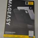 MAGEASY CoverBuddy for M5 & M4 iPad Pro 11" (2024-2025) - iPad Pro Case Compatible with Magic Keyboard for iPad Pro (M5 & M4), Enhanced Thickness & Heat Dissipation - New White (Leather 5.05)