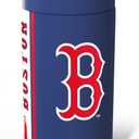 Frost Buddy MLB Universal Buddy - Fits All - Stainless Steel Can Cooler for 12 oz & 16 oz Regular or Slim Cans & Bottles - Stainless Steel, Boston Baseball